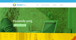 Desktop Screenshot of gewoon-zorg.nl